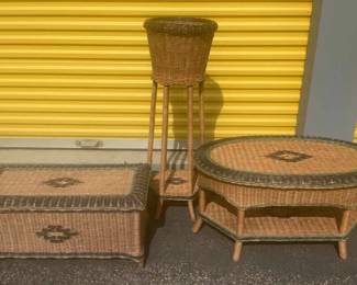 Vintage Wicker Lot