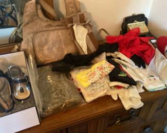 Ladies Evening Shoes , Gloves, Handbags, Scarves And More