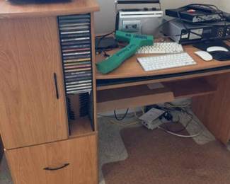 Desk And Everything On It And In It