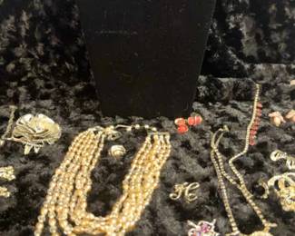 Silver And Pink Jewelry