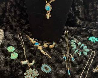 Blue And Silver Jewels