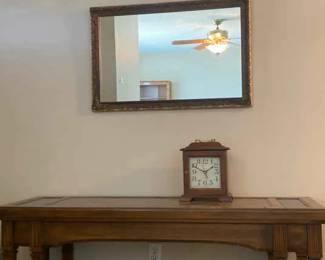 Entry Table And Mirror