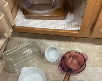 Pyrex , Cornimgware, Baking Glassware