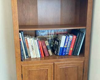 Bookshelf And Books
