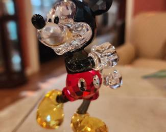 Swarovski crystal Mickey Mouse