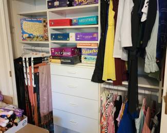 Games and kids clothes