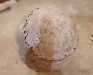 Antique hand sewen Softball