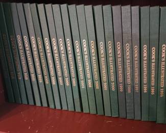 Cooks Illistrated set of 24 books