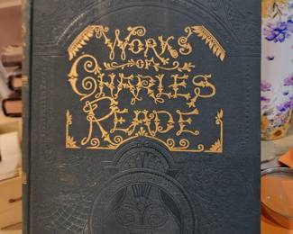 Works of Charles Reade complete set of 9 books