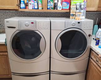 Kenmore smartwatch quietPak Washer and dryer