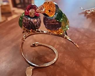 Swarovski Gouldian Finches