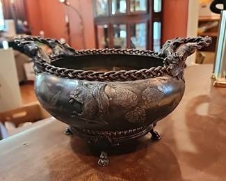Antique with squirrel 