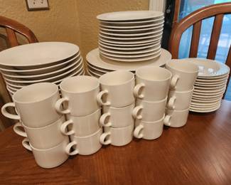 International Table works dishes