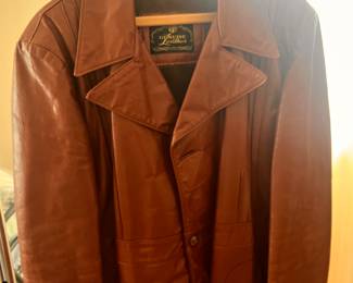 Man’s Leather Coat