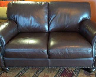 Italsofa Leather Love Seat