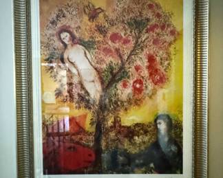 Photo 1 of 2 - Mark Chagall Tree Over Village