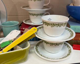 Spring Blossom cups and saucers