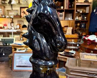 Vintage chess pawn piece for decorating. Quite large.