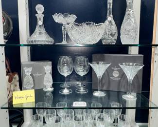 Waterford Crystal and Cut Glass Orlando Estate Auction