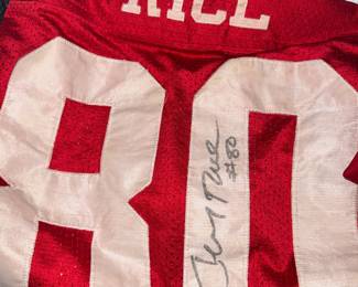 Signed Terry Rice Jersey Orlando Estate Auction