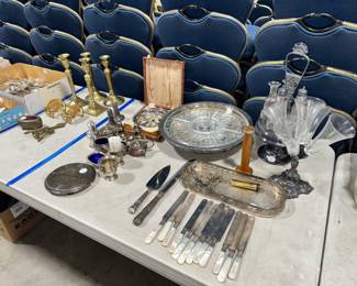 Serving and Flatware Orlando Estate Auction