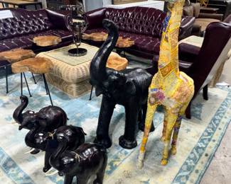 Leather wrapped Animals Orlando