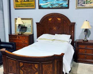 Inlaid Bedroom Suite orlando Estate Auction