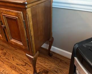 W2 - $300. Alexander Julian Home Colors Sideboard. Measures 55.5" wide x 20" deep x 36.25" tall.