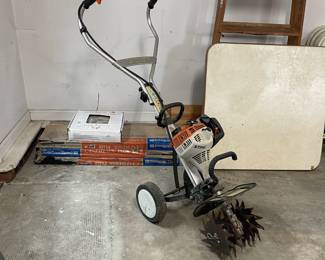 W139 - $175. Stihl MM55 Yard Boss tiller.