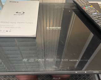W54 - $25. Sony Blu-Ray Player model BDV-IS1000.