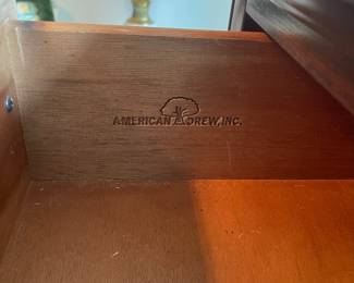 W30 - $150. American Drew Lingerie Chest. 7 drawers all slide easily. Measures 24" wide x 16" deep x 51.5" tall.