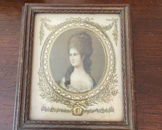 W33 - $15. Small Hinged Jewelry Box. Measures 5.5" x 6".