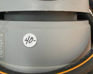 W137- $40. Hang up shop-vac.