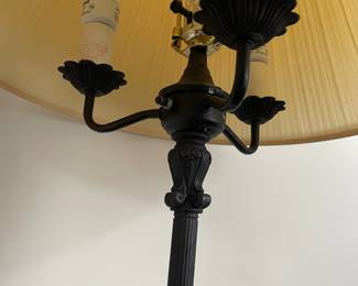 W91 - $40. Floor Lamp. Measures 64" tall.