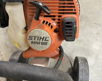 W139 - $175. Stihl MM55 Yard Boss tiller.