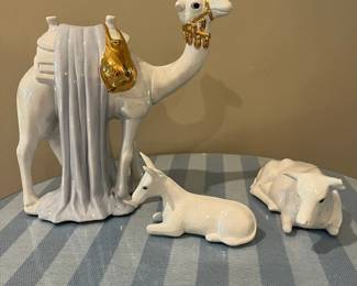 W145 - $125. Holland Mold Large Nativity Set.
