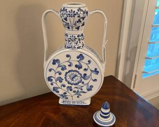 W57 - $20. Decorative Vessel. Measures 15" tall.