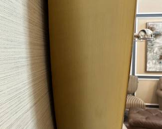 W40 - $275. Hooker Furniture LARGE (heavy!) wall mirror. Measures 44" x 3.5" deep. Gold Toned metal frame. Hangs with 2 nails - 1 on each side.