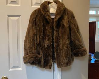 W155 - $95. Savidusky's Furquarters Mink Jacket. Probably size Large/XL.