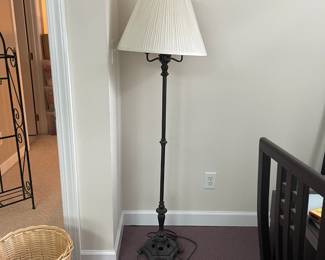 W91 - $40. Floor Lamp. Measures 64" tall.