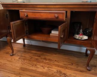 W2 - $300. Alexander Julian Home Colors Sideboard. Measures 55.5" wide x 20" deep x 36.25" tall.