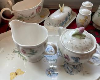 W103 - $315. Lenox Butterfly Meadow set