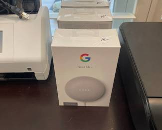 W52 - $15 each. 3 Available. Google Nest Mini. Sealed in package! "Chalk" colored. 2nd generation.