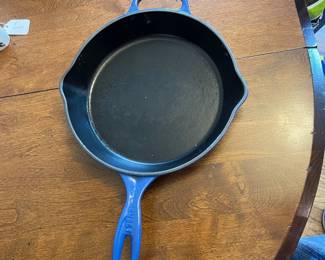 W100 - $60. Le Creuset skillet #26. 10.25"