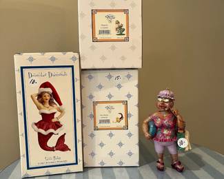W142 - $10/$15 Each. December Diamonds Ornaments.