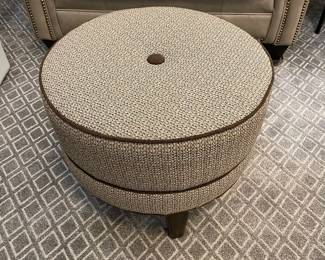 W42 - $100 each. *2 available* Smith Brothers of Berne "Cocktail Ottoman". Measures 20.5" x 17" tall.