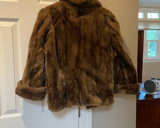 W155 - $95. Savidusky's Furquarters Mink Jacket. Probably size Large/XL.