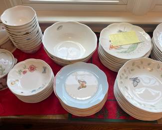 W103 - $315. Lenox Butterfly Meadow set