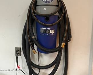W137- $40. Hang up shop-vac.