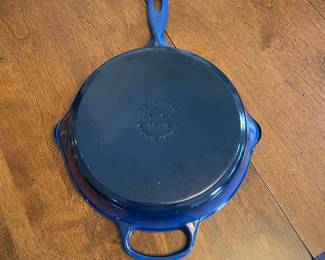W100 - $60. Le Creuset skillet #26. 10.25"